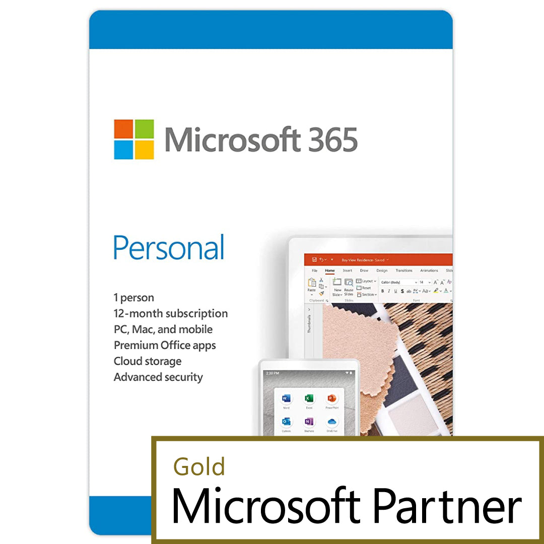 Microsoft Office 365 Personal – 1-Year Subscription
